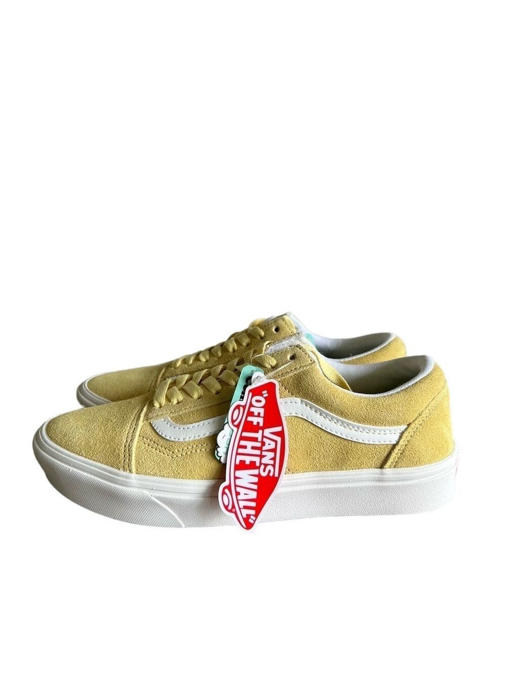 Vans NEW Unisex Old Skool Honey Gold Suede Shoes Size 8 or 9.5 #027